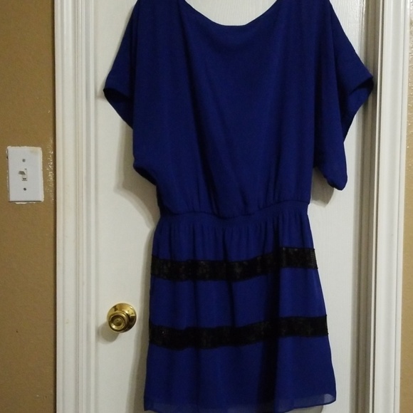 Jessica Simpson Dolman Sleeve Dress w/ Sequin - Picture 4 of 5